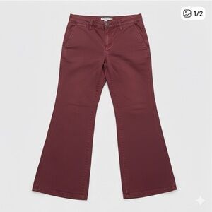 Vintage old navy low waist Size 10 red jeans